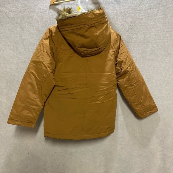 Swiss Tech | Youth Shell Winter Parka Jacket | Size Large | Tan - Picture 3 of 13